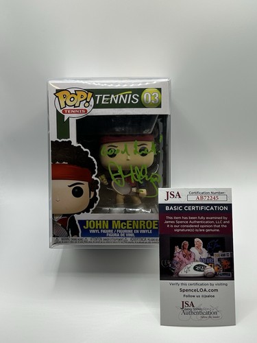 John mcenroe autografo firmato - john,