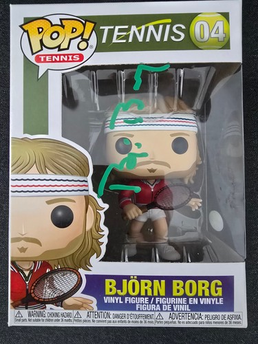 Autografo firmato björn borg - autografo,